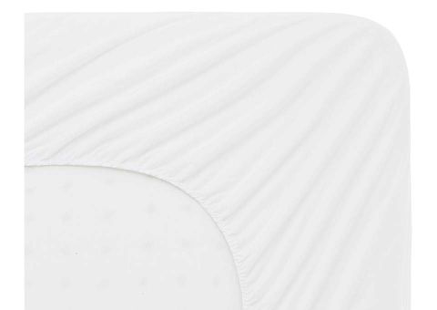 HassleLess Mattress Pad/Protector bottom corner view.